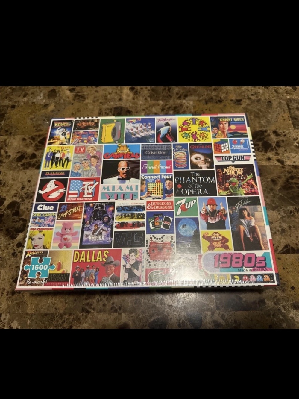 Remarks 1980s retro jigsaw puzzle